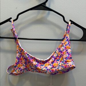 Floral Kids Bikini Top